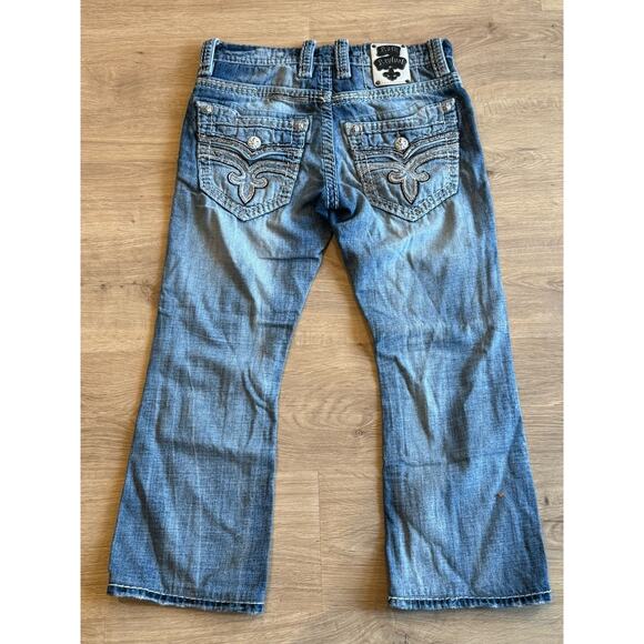 "Rock Revival" (Loic-Slim Boot) Jeans. Men's Size: W31x26 - Picture 10 of 10
